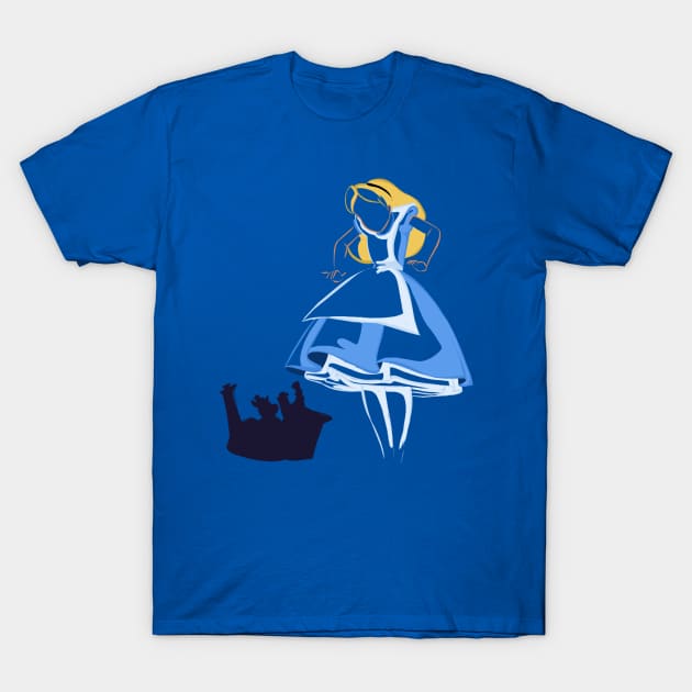 Alice in wonderland T-Shirt by Marion